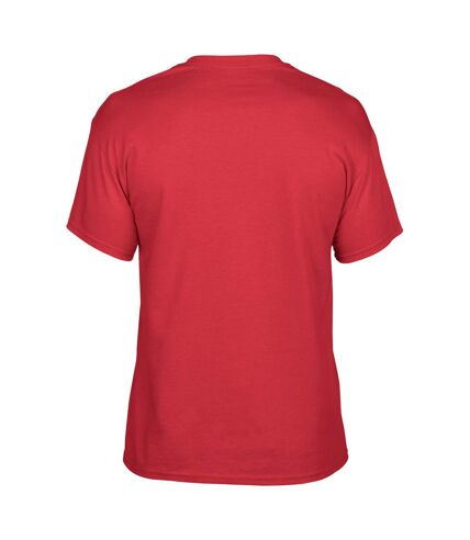 Gildan DryBlend Adult Unisex Short Sleeve T-Shirt (Red) - UTBC3193