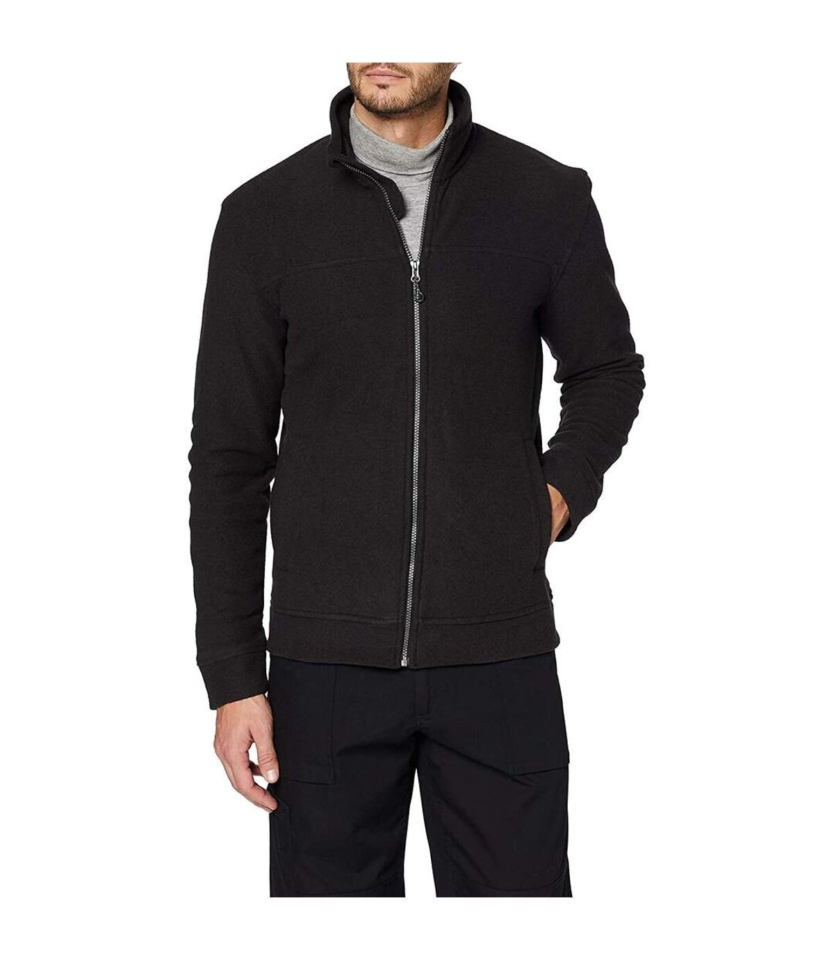 Regatta Mens Parkline Full Zip Fleece Jacket (Black) - UTRG3569
