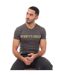 Mens Crew Neck T-shirt Grey Emporio Armani-1