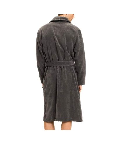 Peignoir en coton éponge Gris Homme Tommy Hilfiger Bathrobe - L