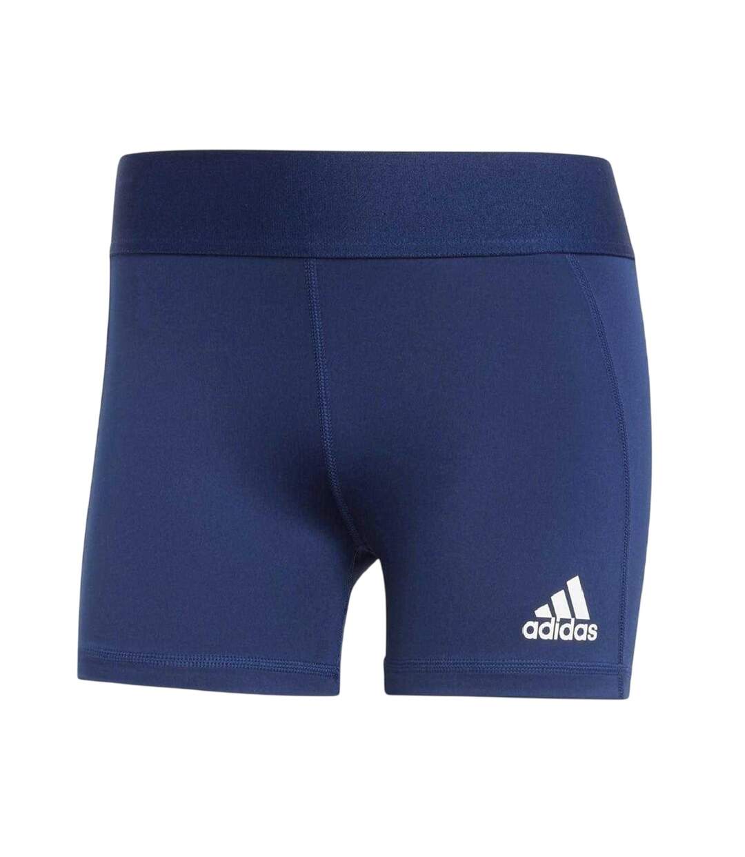 Short Volley-ball Techfit Femme Bleu Marine Foncé Blanc Adidas-1