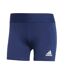 Short Volley-ball Techfit Femme Bleu Marine Foncé Blanc Adidas-1