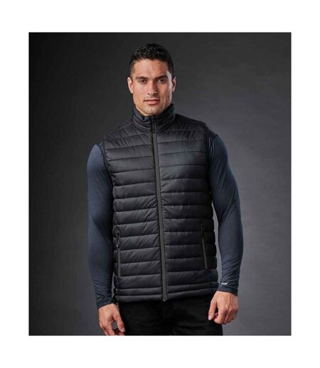 Mens Stavanger Thermal Body Warmer Black Graphite Grey Stormtech