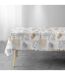Nappe Imprimée Olenna 150x240cm Jaune & Blanc-1