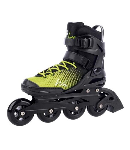 Patins À Roulettes Alignées Wox Homme 43 Fr Noir Vert Tempish