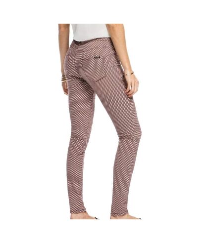 Pantalon Étoiles Bordeaux Skinny Femme Scotch & Soda - W27-L32