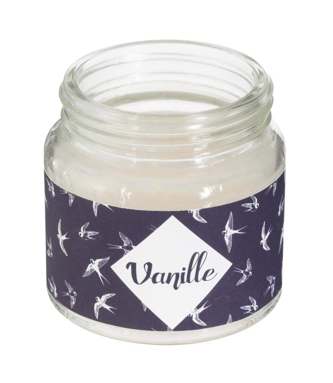 Bougie Parfumée en Verre Bocal 65g Vanille-2