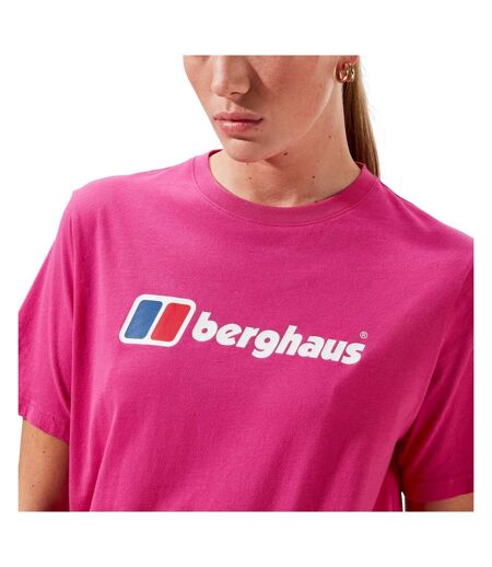 T-shirt femme rose Berghaus