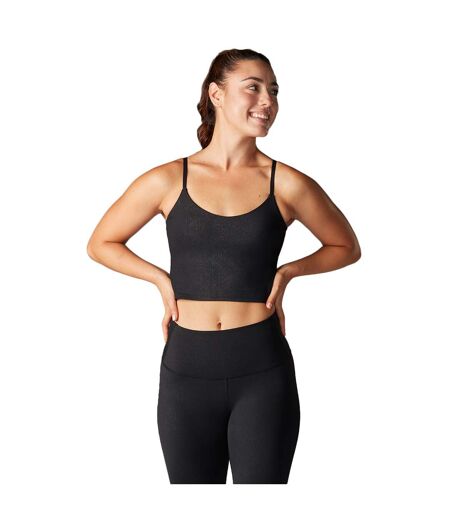 Brassière de sport femme anthracite Tavi Noir