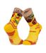 X1 paires de chaussettes jaune bv sport trail collector-1