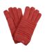 Womens/ladies Multimix Iv Cable Knit Gloves Mineral Red Regatta-1