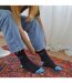 6 Pack Ladies Pretty Socks Happy Colourful Kind Funny Socks-3