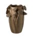Vase Lotus en Argile Pod 35cm Cuivre-1