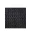 Tapis de Salle de Bain Tissé Épais 50x120cm Gris Foncé-3