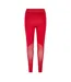 Legging Motif/style Logo Rectangulaire Femme Rouge Adidas-2