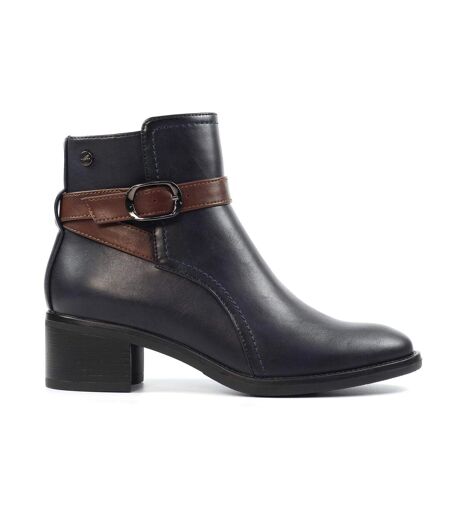 Bottines Cassie Femme Bleu Lunar