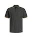 Polo gris foncé homme jack & jones jorten-1