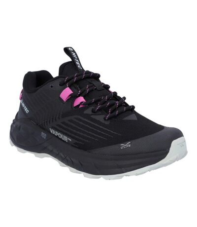 Baskets fuse trail homme noir / gris / rose foncé Hi-Tec