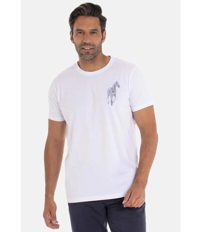 T-shirt manches courtes col rond coton TAHO