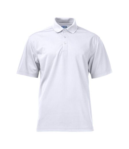 Mens Pique Polo Shirt White Projob