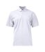 Mens Pique Polo Shirt White Projob-1