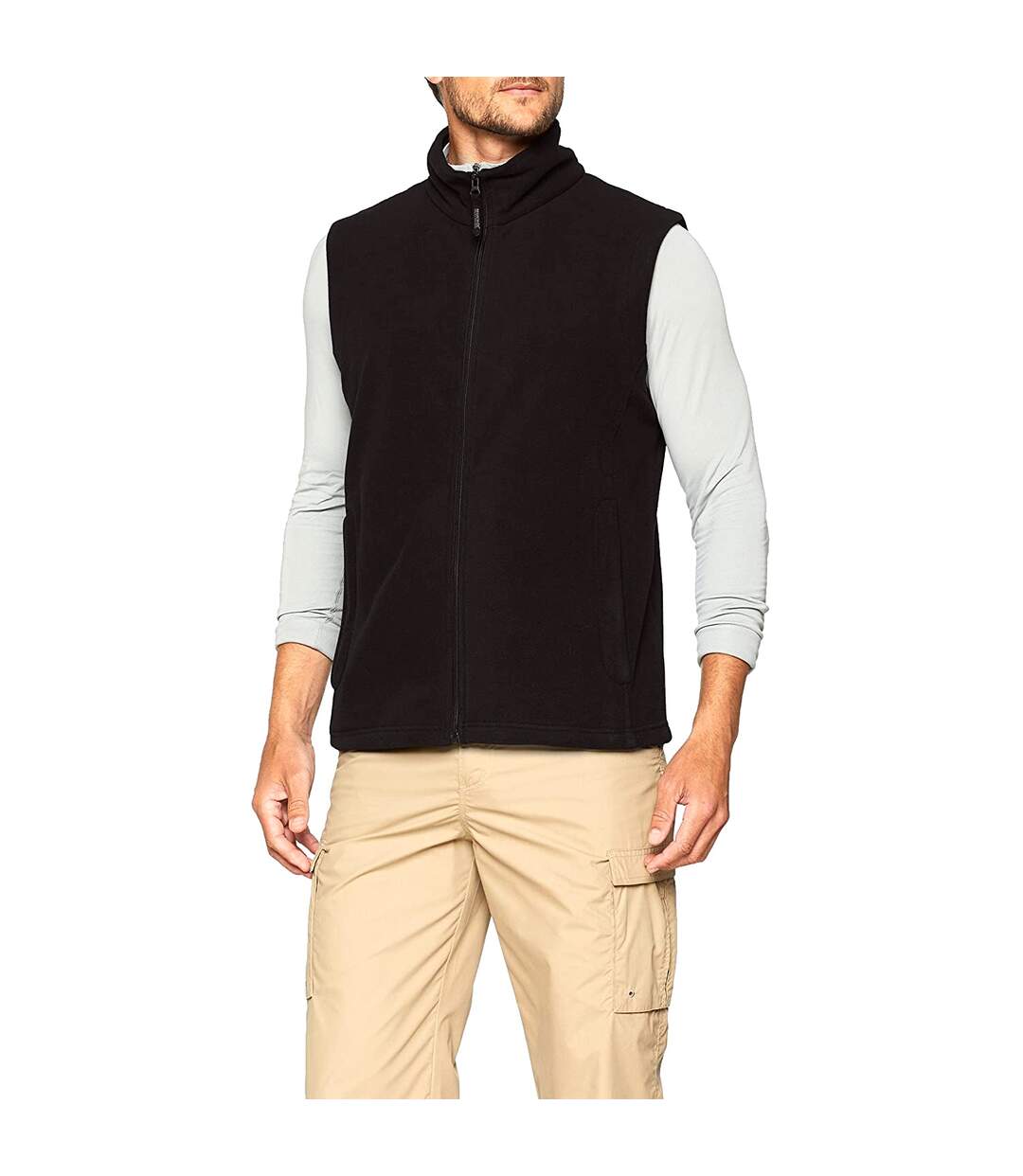 Veste polaire sans manches homme noir Regatta-2