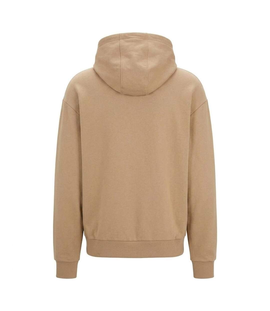 Mens Logo Hoodie Medium Beige Hugo-2
