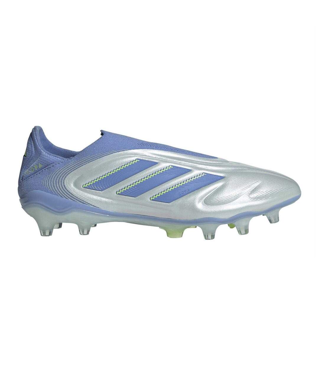 Mens Copa Pure Iii Elite Leather Firm Ground Football Boots Blue Lemon Adidas-1