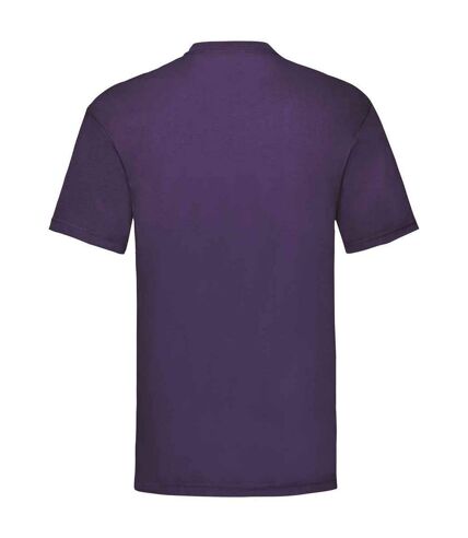 Mens valueweight t-shirt purple Fruit of the Loom