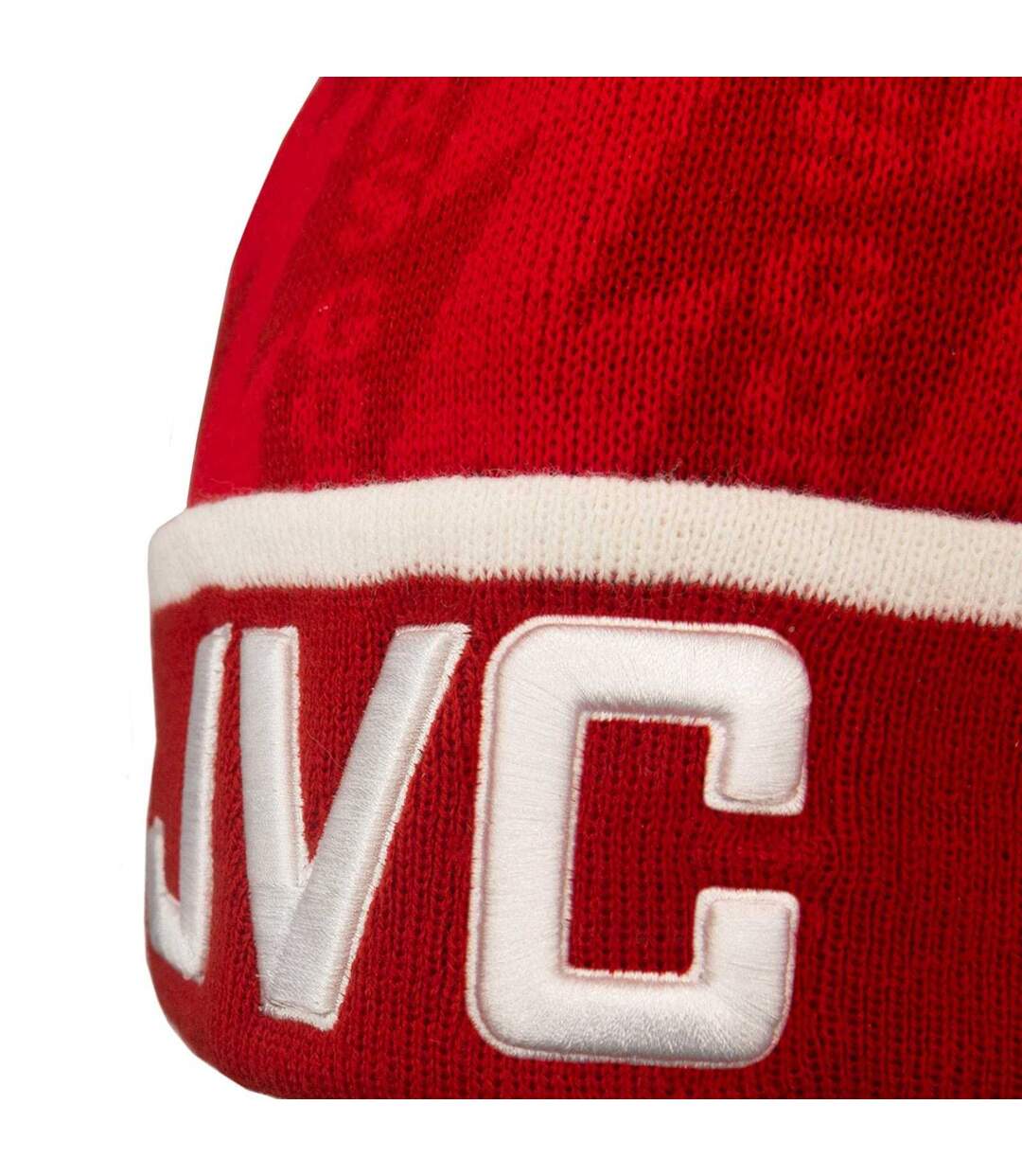 Gunners 1994 Home Kit Bobble Beanie Red White Fan Originals-3