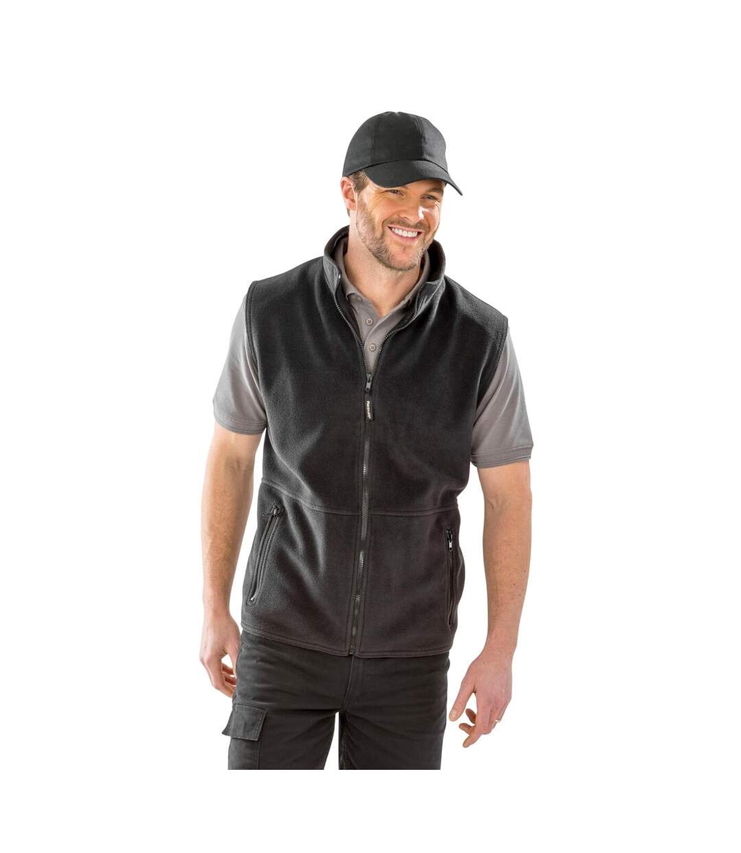 Veste Sans Manches Homme Noir Result-2