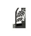 Jardinière Murale en Métal Chat 50cm Noir-2