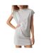 Robe T-Shirt Grise Femme Vero Moda Turtle - M