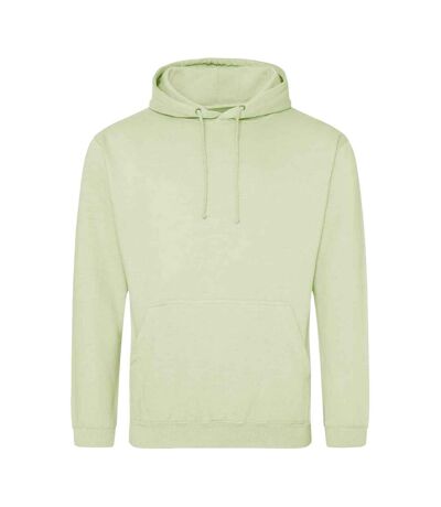 Sweat à capuche college adulte vert pistache Awdis