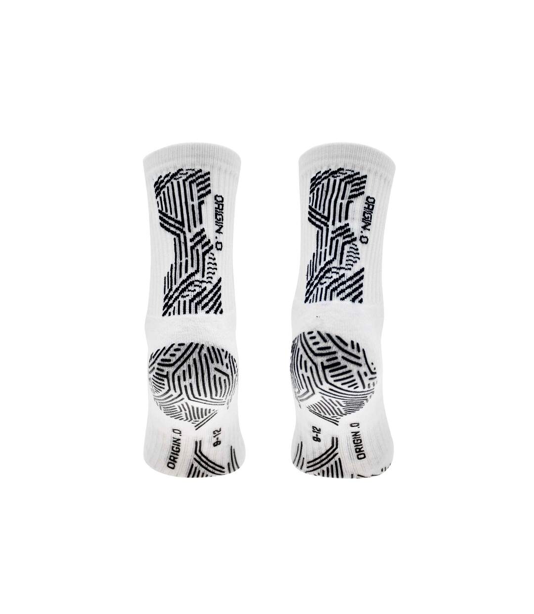 Chaussettes de sport origin.0 adulte blanc / noir Precision