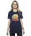 Disney - T-shirt CARS RADIATOR SPRINGS GROUP - Femme (Bleu marine) - UTBI16251-2