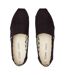 Unisex Adult Alpargata Canvas Shoes Black Black Toms-3