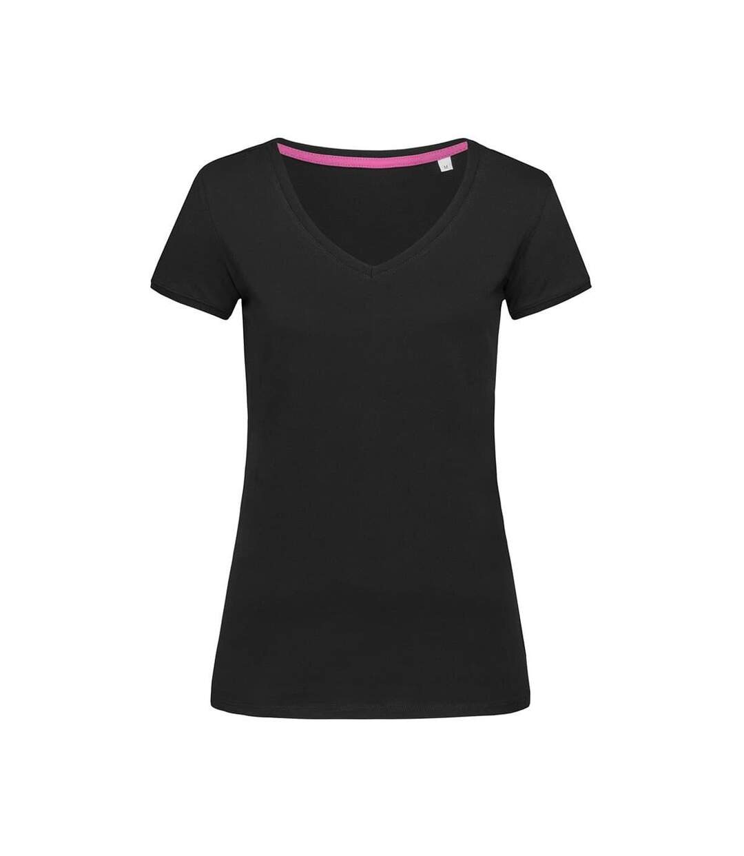 T-shirt Megan Femmes Noir Stedman-1