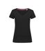 T-shirt Megan Femmes Noir Stedman-1