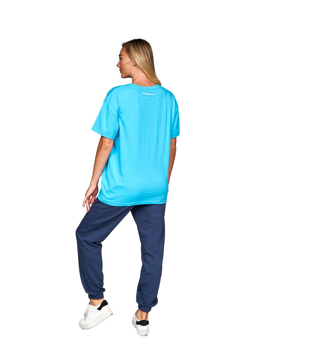 T-shirt adalee femme cyan Juice-2