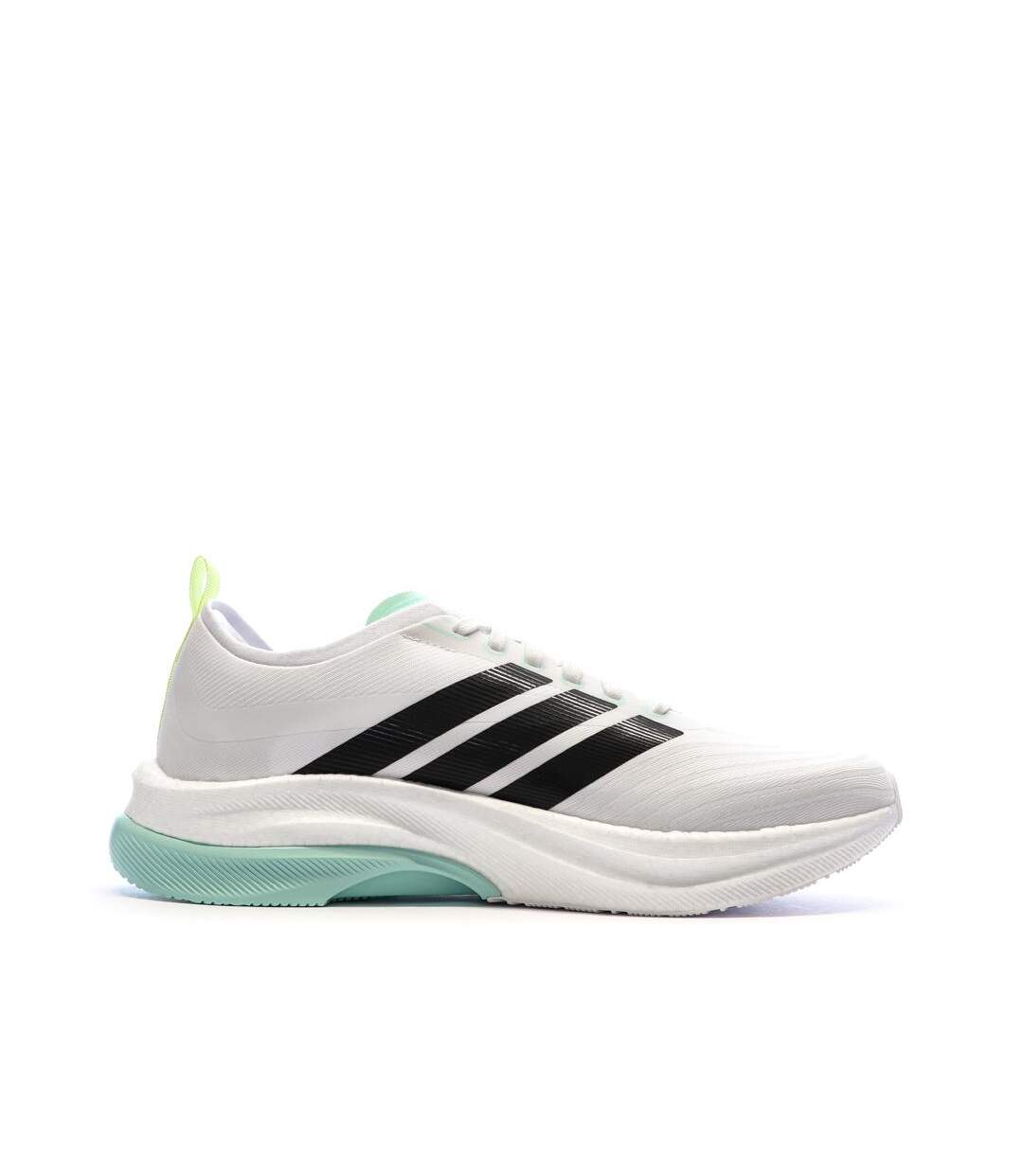 Chaussures de running blanches/bleu homme adidas moveboost-2