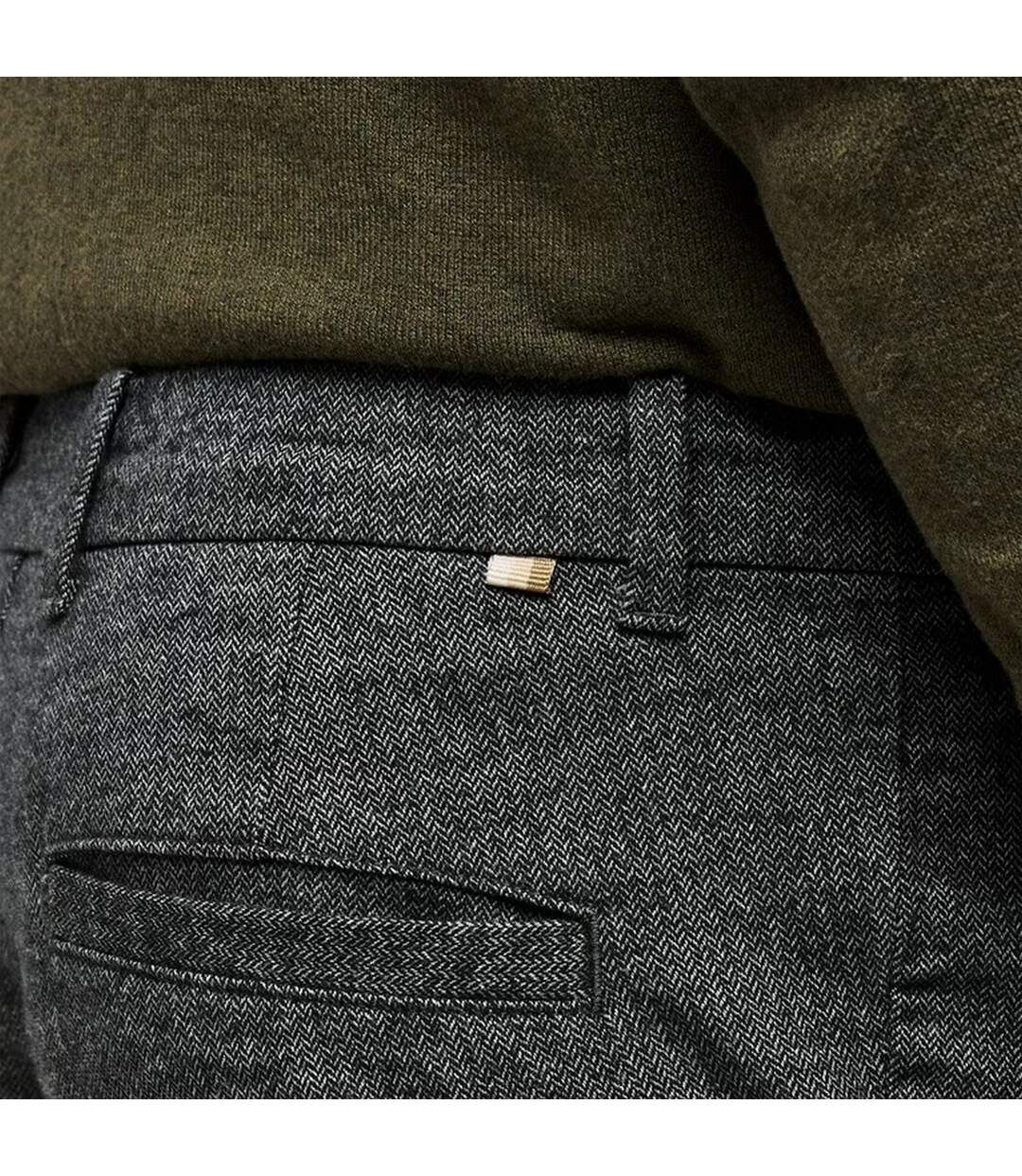 Chino Henry Homme Gris Foncé Jack And Jones-4