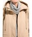 Parka zippée pressionnée à capuche déperlante-4