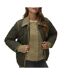 Veste matelassée kaki femme vero moda mily-1