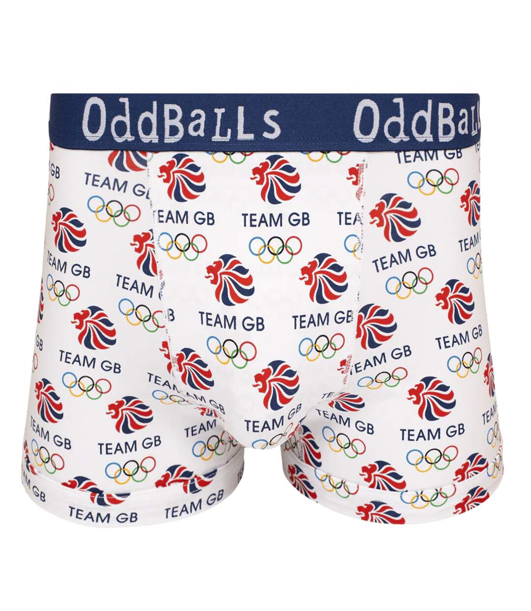 OddBalls - Caleçon Homme Team GB | Sous-vêtement Coton Doux et Respirant-1
