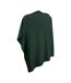Harvest Womens/Ladies Poncho (Forest Green) - UTUB431