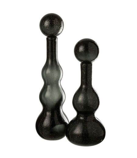 Carafe Design en Verre Carol 42cm Noir