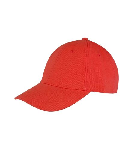 Result Headwear Memphis 6 Panel Brushed Cotton Low Profile Baseball Cap (Red) - UTRW9751
