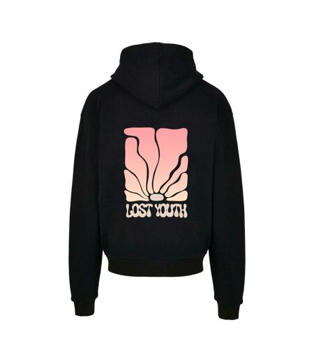 Mens Golden Horizon Hoodie Black Lost Youth