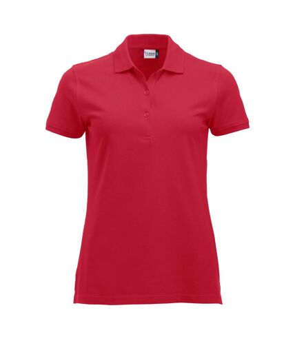 Clique Womens/Ladies Classic Marion Short-Sleeved Polo Shirt (Red)